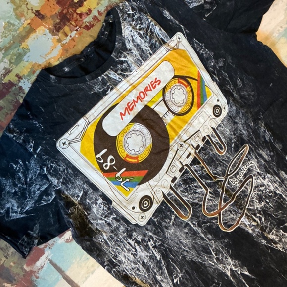 NO.TIME - Memories stone distressed t-shirt - Picture 2 of 7